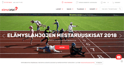 Desktop Screenshot of elamyslahjat.fi